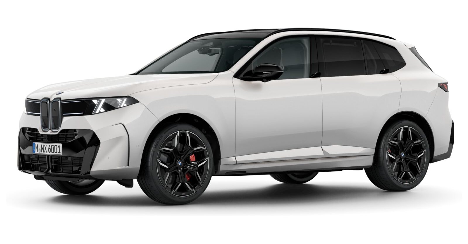 BMW X5 40d xDrive in Wei&szlig; von vorne