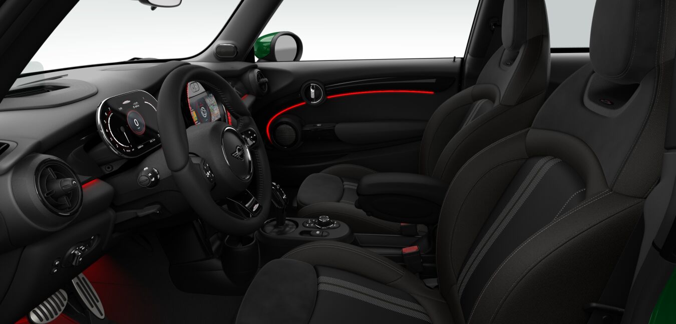 MINI MINI 3-T&uuml;rer im Innenraum seitlich