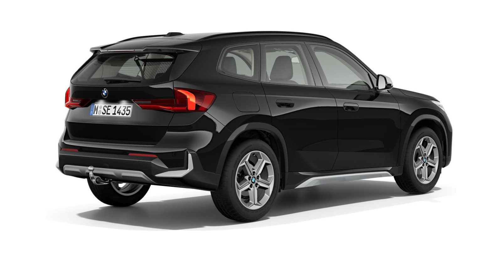 BMW BMW X in Schwarz von hinten BMW BMW X in Schwarz von hinten
