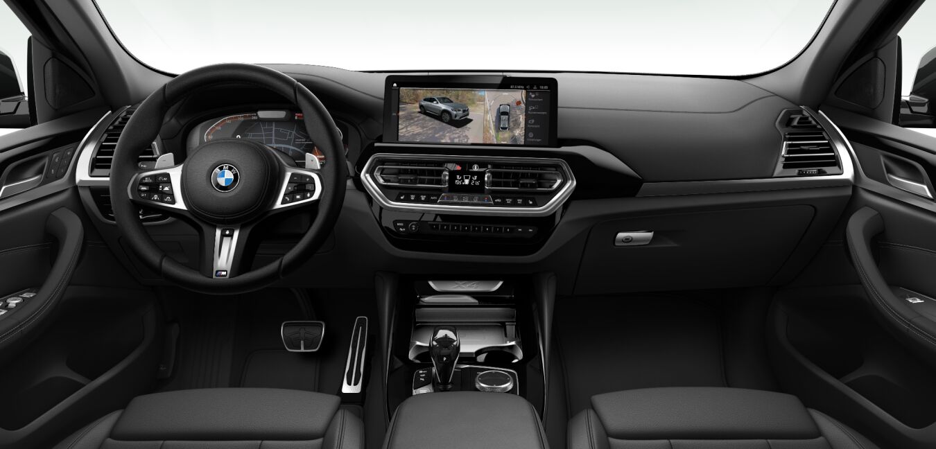 BMW BMW X im Innenraum von vorne