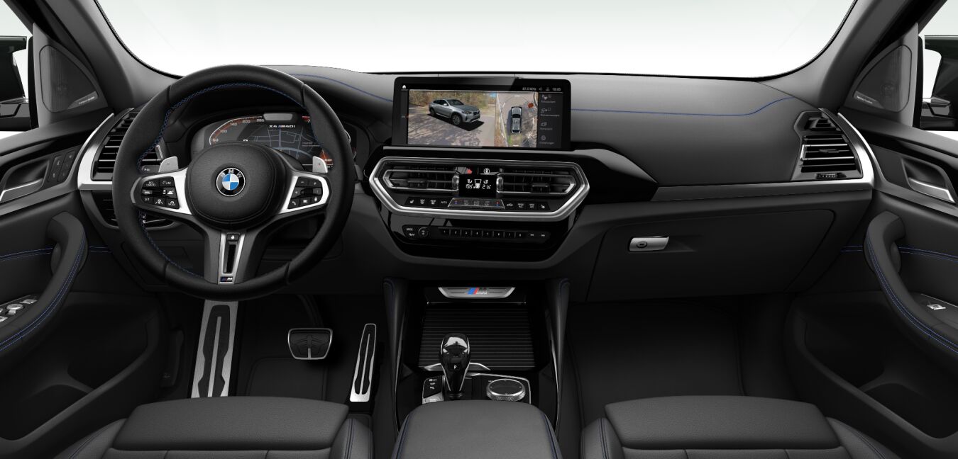 BMW BMW X im Innenraum von vorne