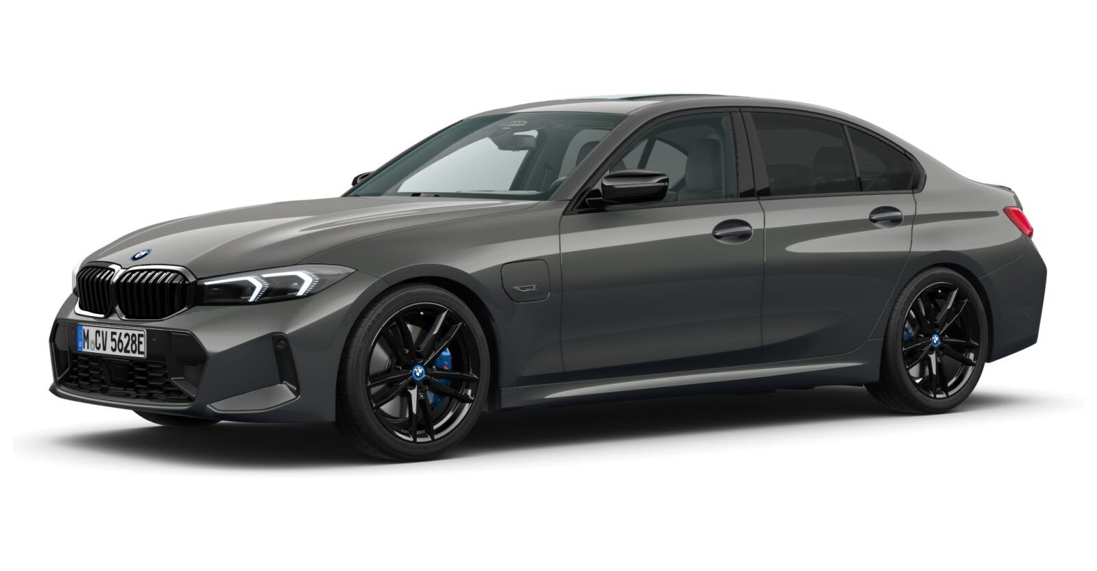 BMW BMW 3er in Grau von vorne BMW BMW 3er in Grau von vorne