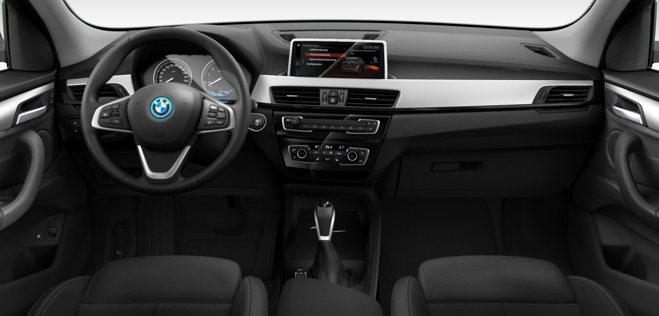 BMW BMW X im Innenraum von vorne