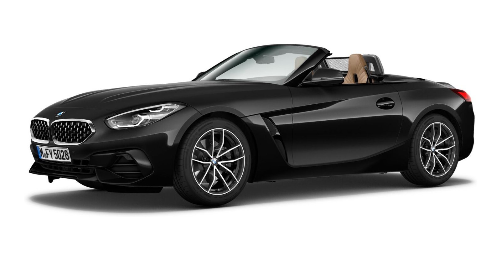 BMW BMW Z in Schwarz von vorne BMW BMW Z in Schwarz von vorne