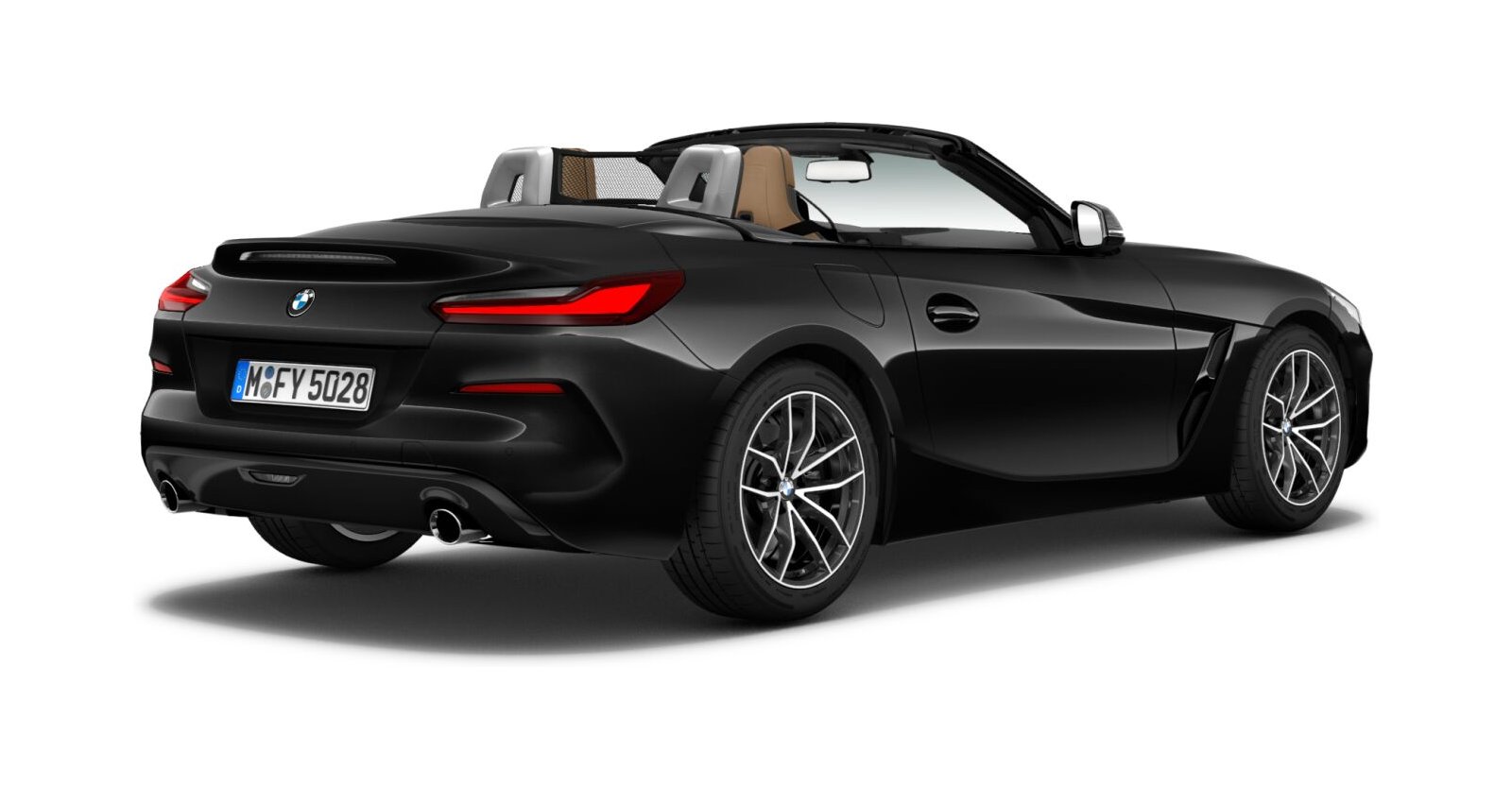 BMW BMW Z in Schwarz von hinten BMW BMW Z in Schwarz von hinten