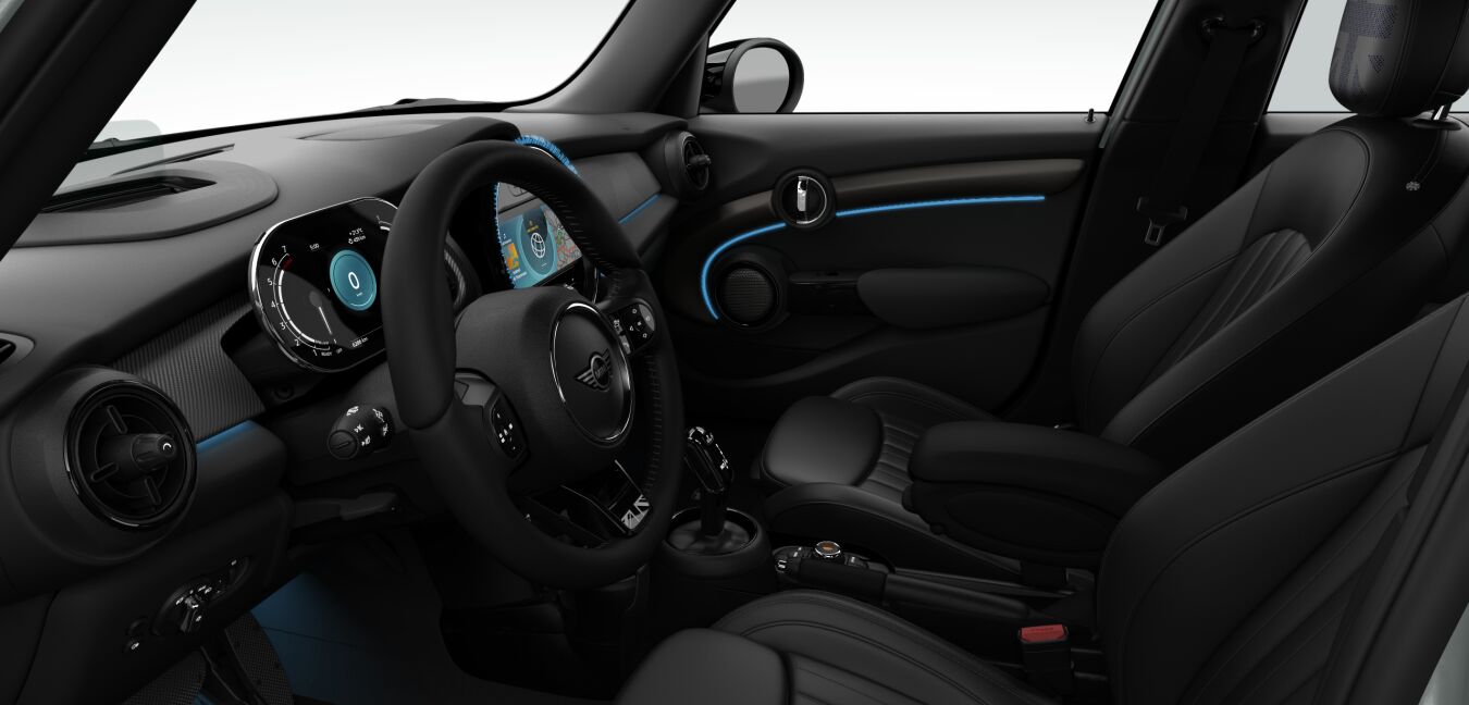 MINI MINI 5-T&uuml;rer im Innenraum seitlich