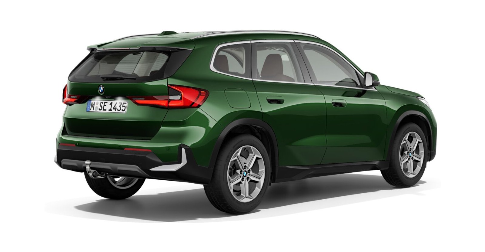 BMW BMW X in Gr&uuml;n von hinten