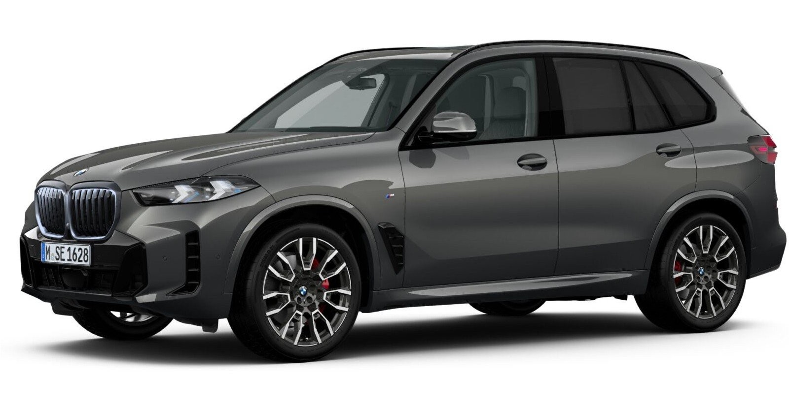 BMW X5 xDrive40d in Grau von vorne BMW X5 xDrive40d in Grau von vorne