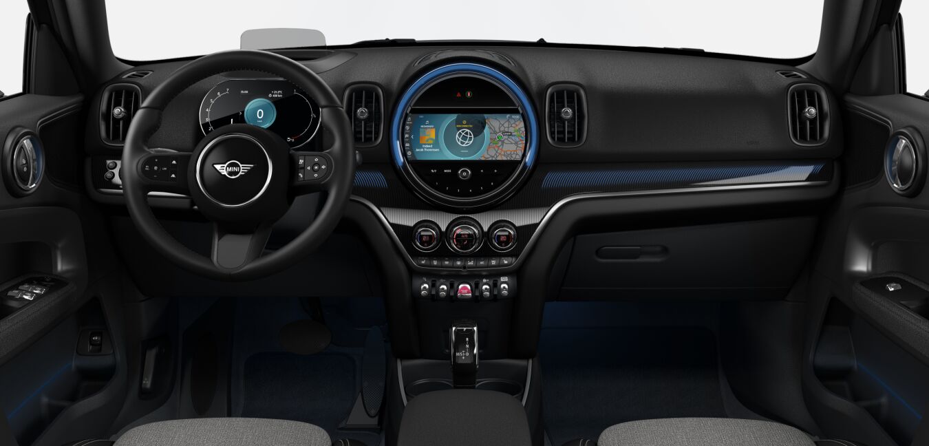 MINI MINI Countryman im Innenraum von vorne