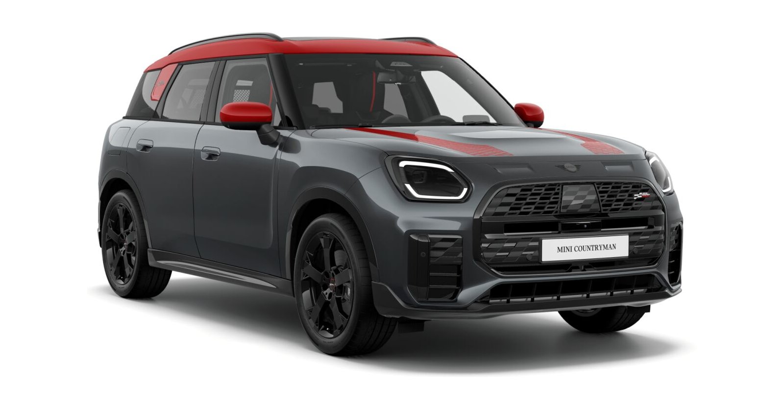 MINI Countryman C in Grau von vorne