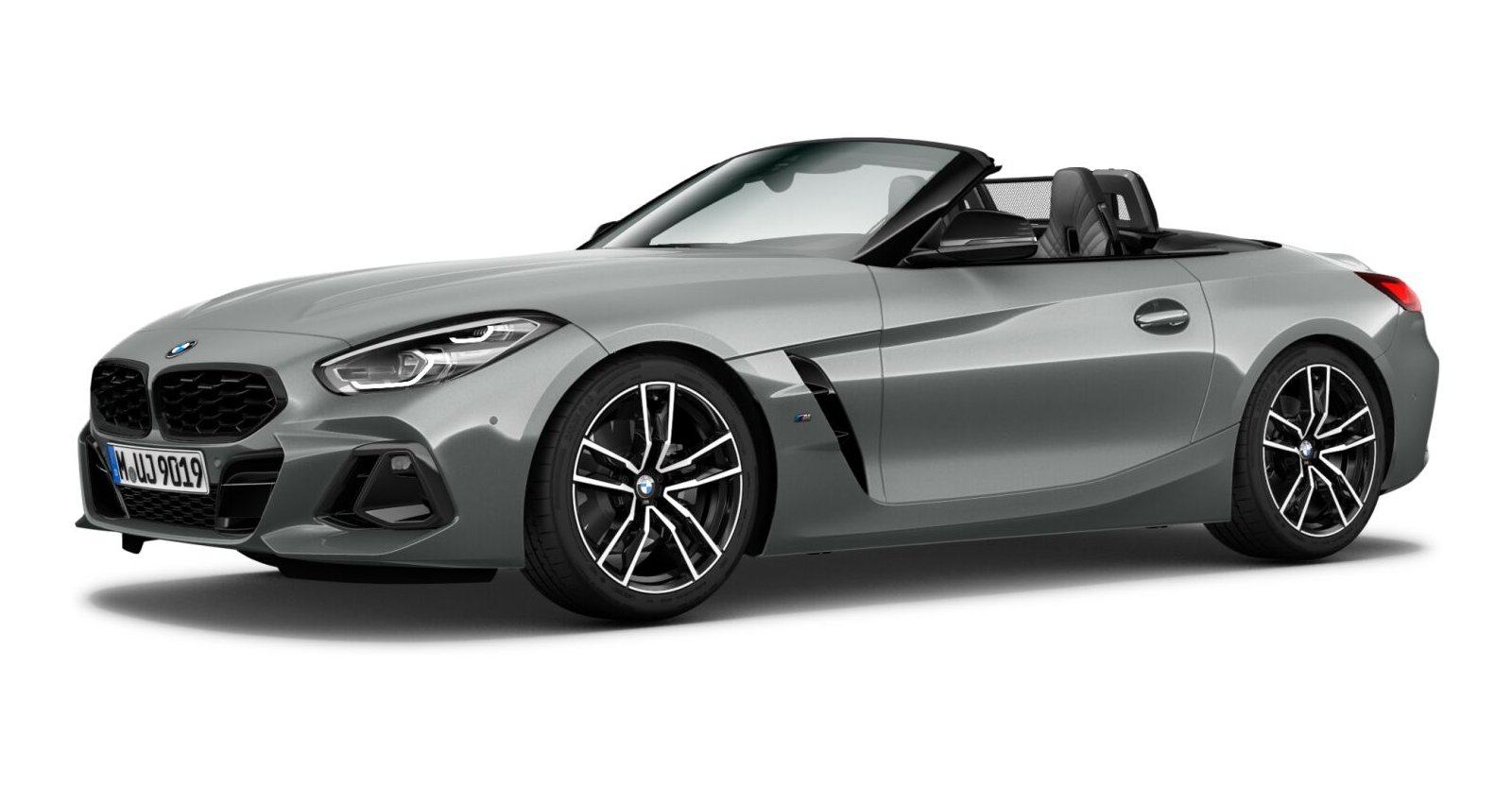 BMW Z4 sDrive30i in Grau von vorne BMW Z4 sDrive30i in Grau von vorne