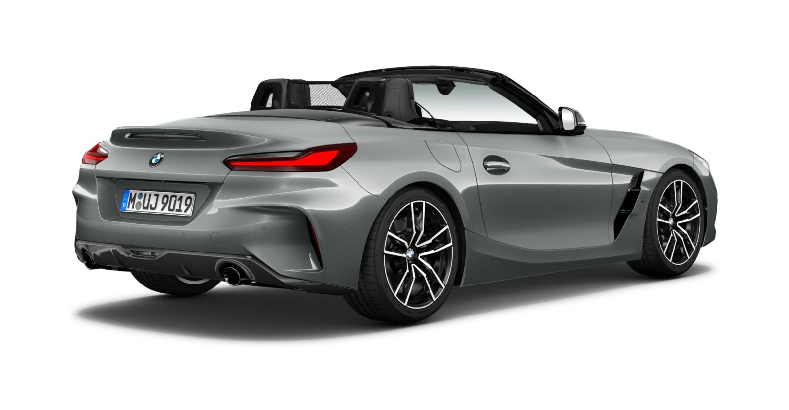 BMW BMW Z in Grau von hinten