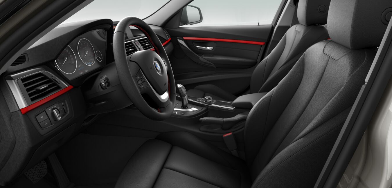 BMW BMW 3er im Innenraum seitlich BMW BMW 3er im Innenraum seitlich