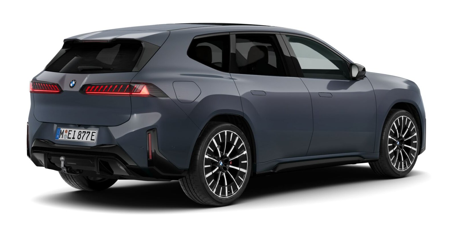 BMW BMW I in Grau von hinten BMW BMW I in Grau von hinten