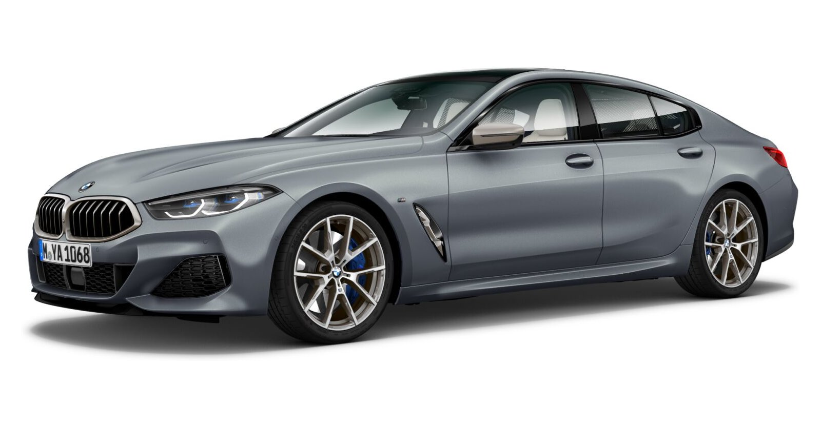 BMW BMW 8er in Blau von vorne BMW BMW 8er in Blau von vorne