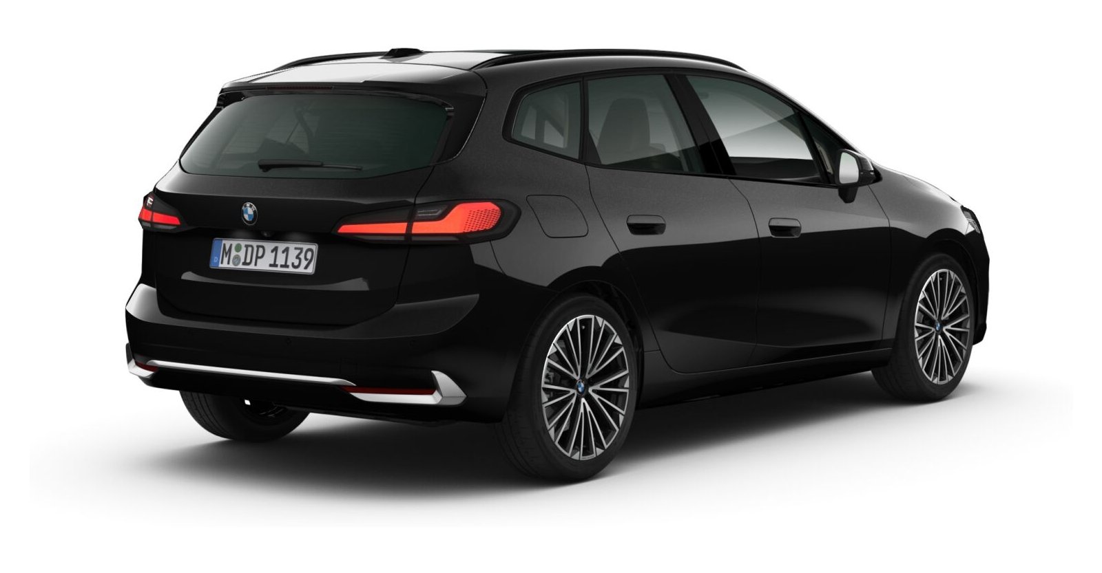 BMW BMW 2er in Schwarz von hinten BMW BMW 2er in Schwarz von hinten