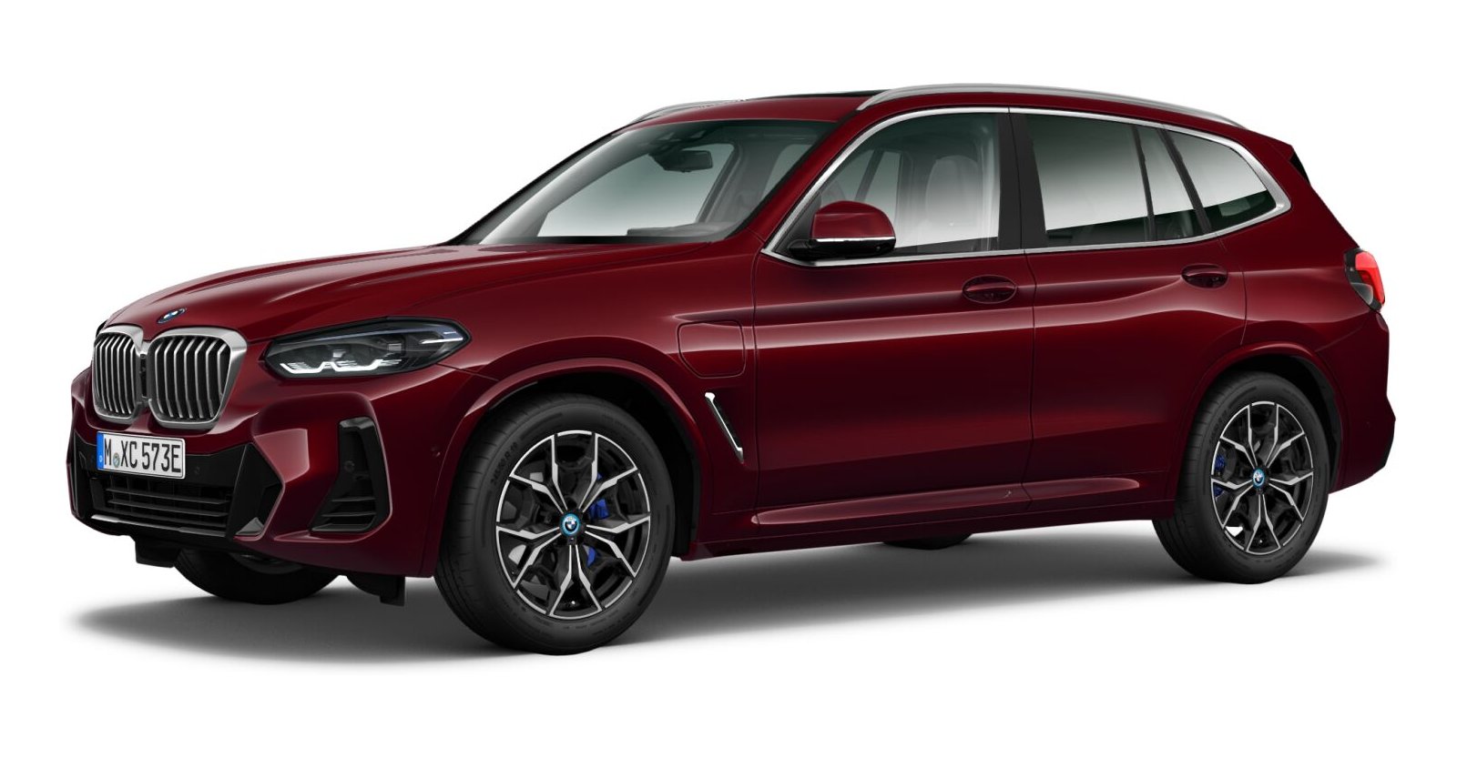 BMW BMW X in Rot von vorne BMW BMW X in Rot von vorne