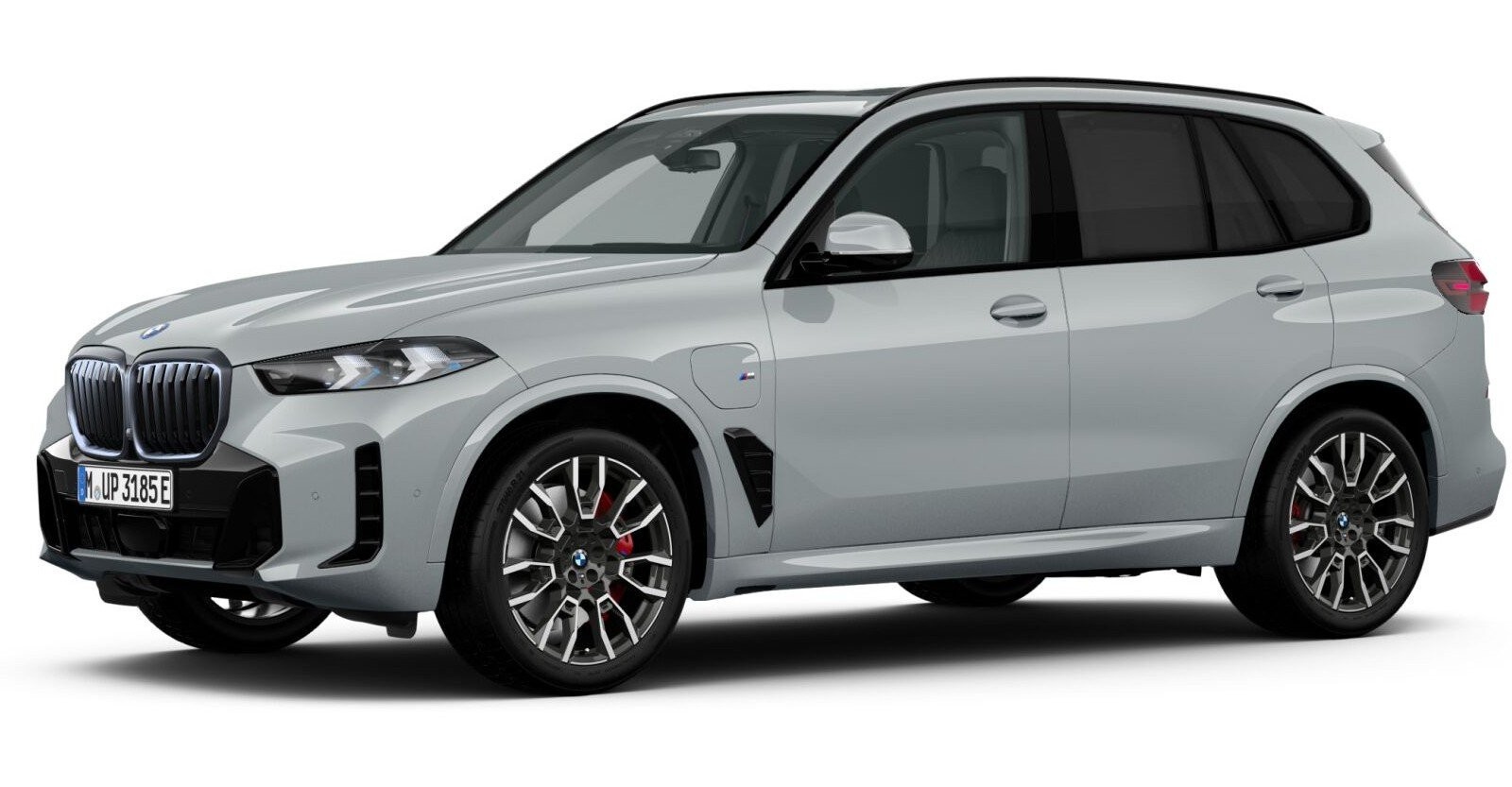 BMW X5 xDrive50e in Grau von vorne BMW X5 xDrive50e in Grau von vorne