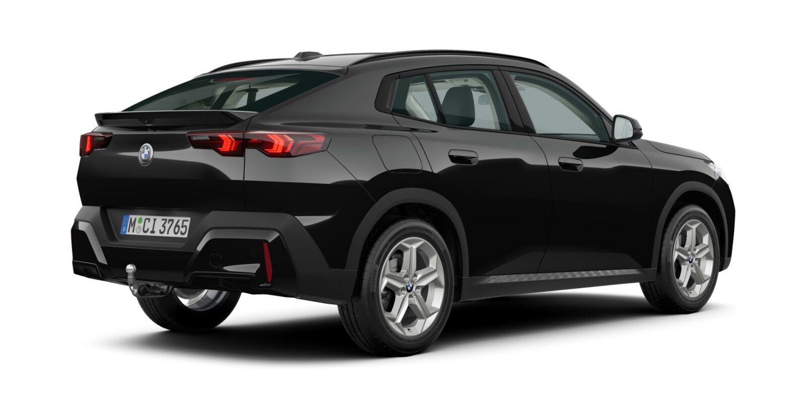 BMW BMW X in Schwarz von hinten BMW BMW X in Schwarz von hinten