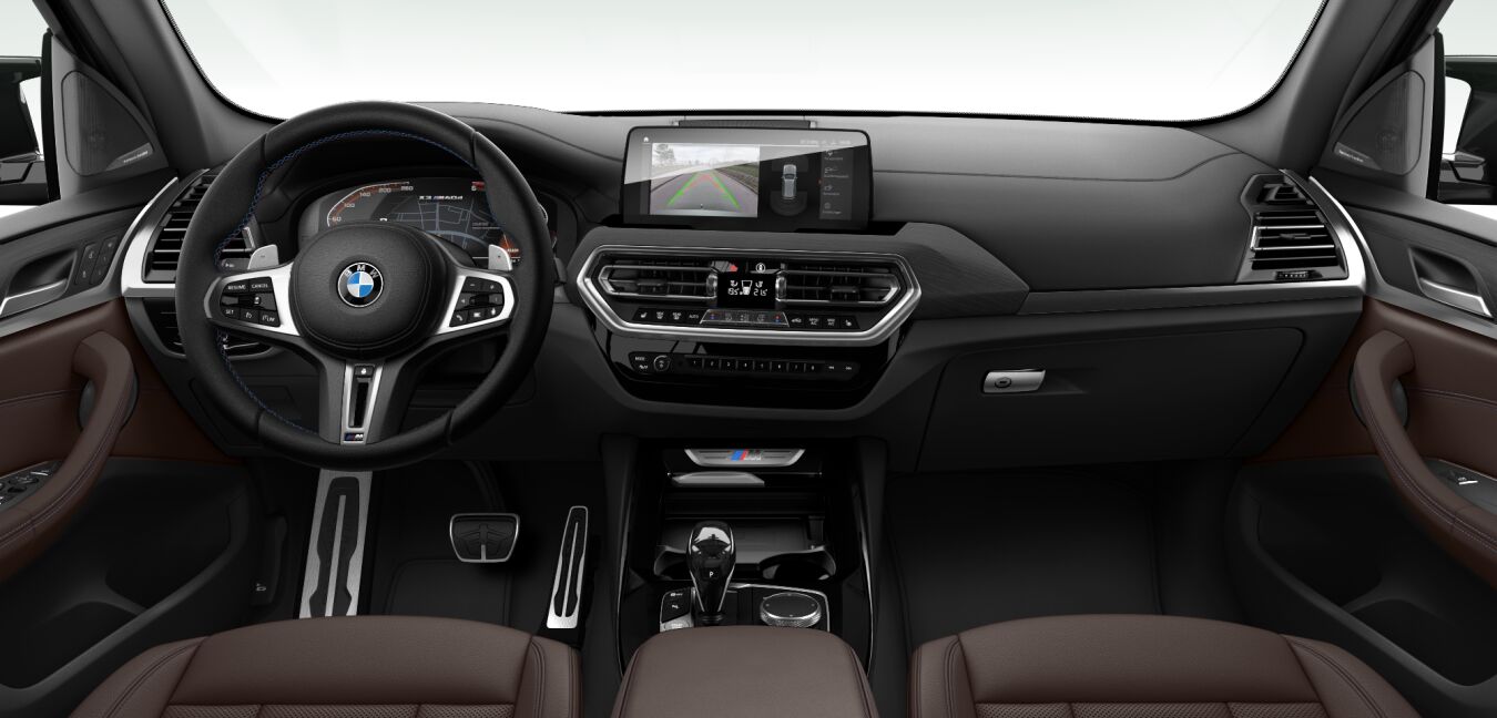 BMW BMW X im Innenraum von vorne