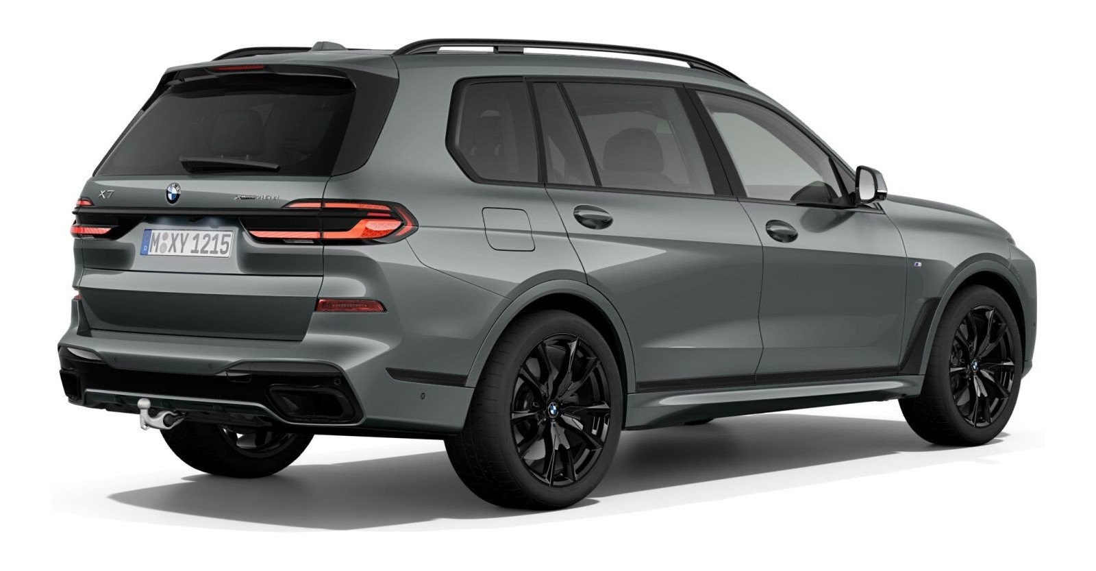 BMW BMW X in Grau von hinten BMW BMW X in Grau von hinten
