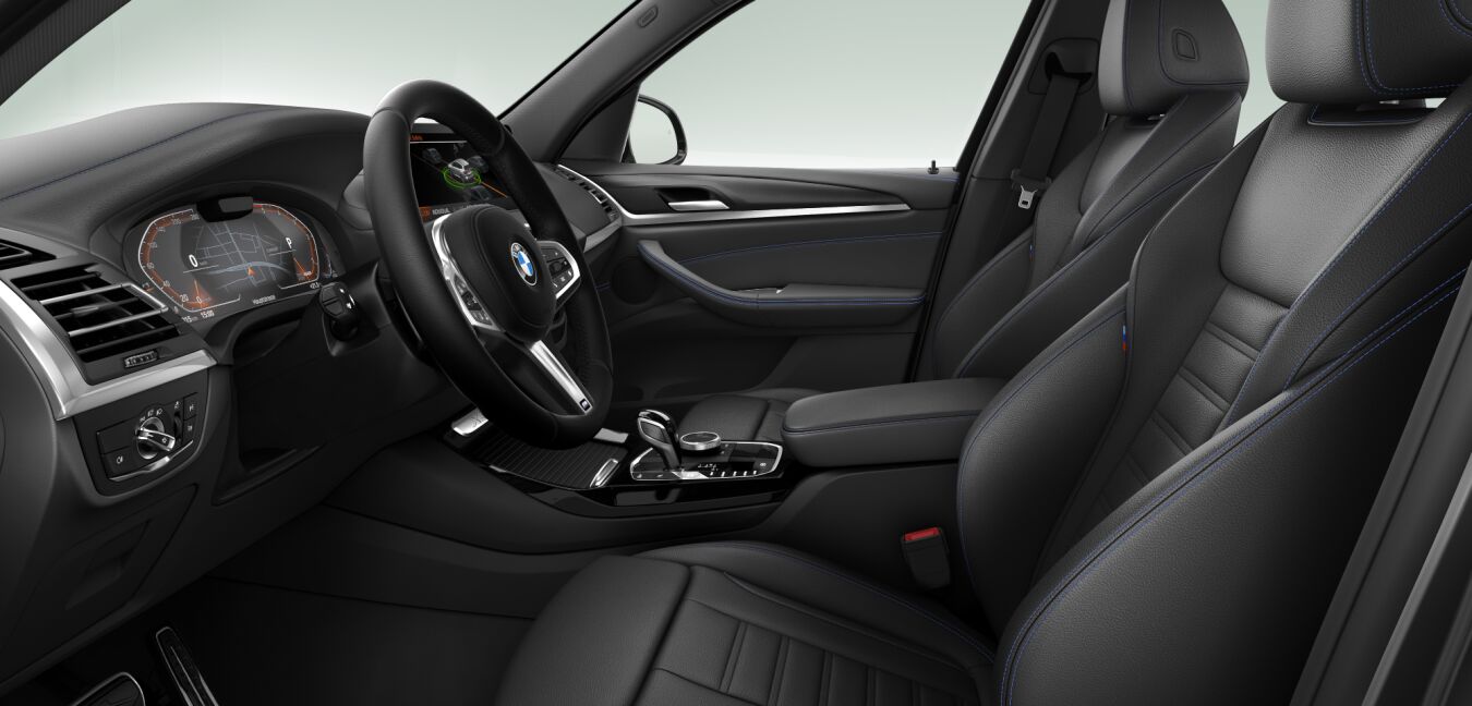 BMW BMW X im Innenraum seitlich