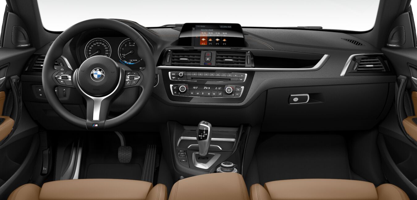 BMW BMW 2er im Innenraum von vorne