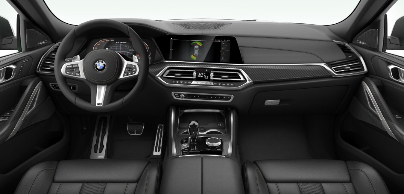 BMW BMW X im Innenraum von vorne