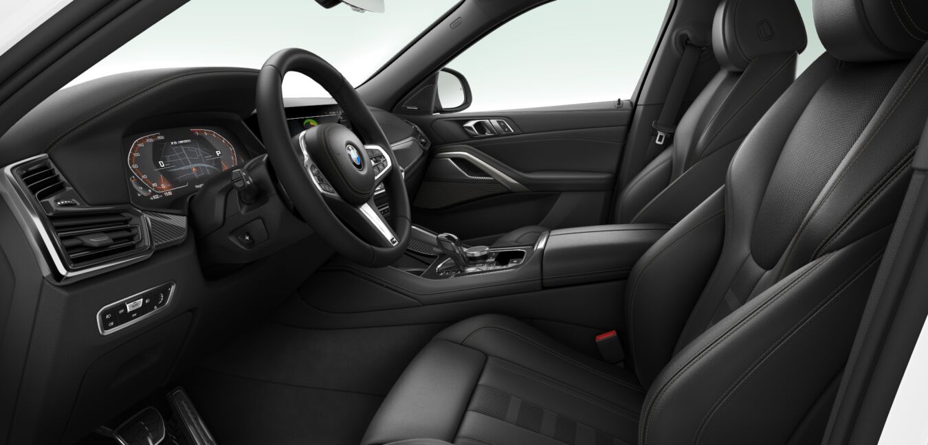 BMW BMW X im Innenraum seitlich