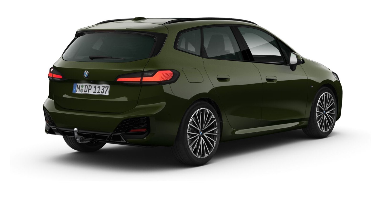 BMW BMW 2er in Grün von hinten BMW BMW 2er in Grün von hinten
