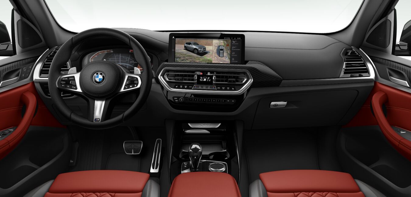 BMW BMW X im Innenraum von vorne