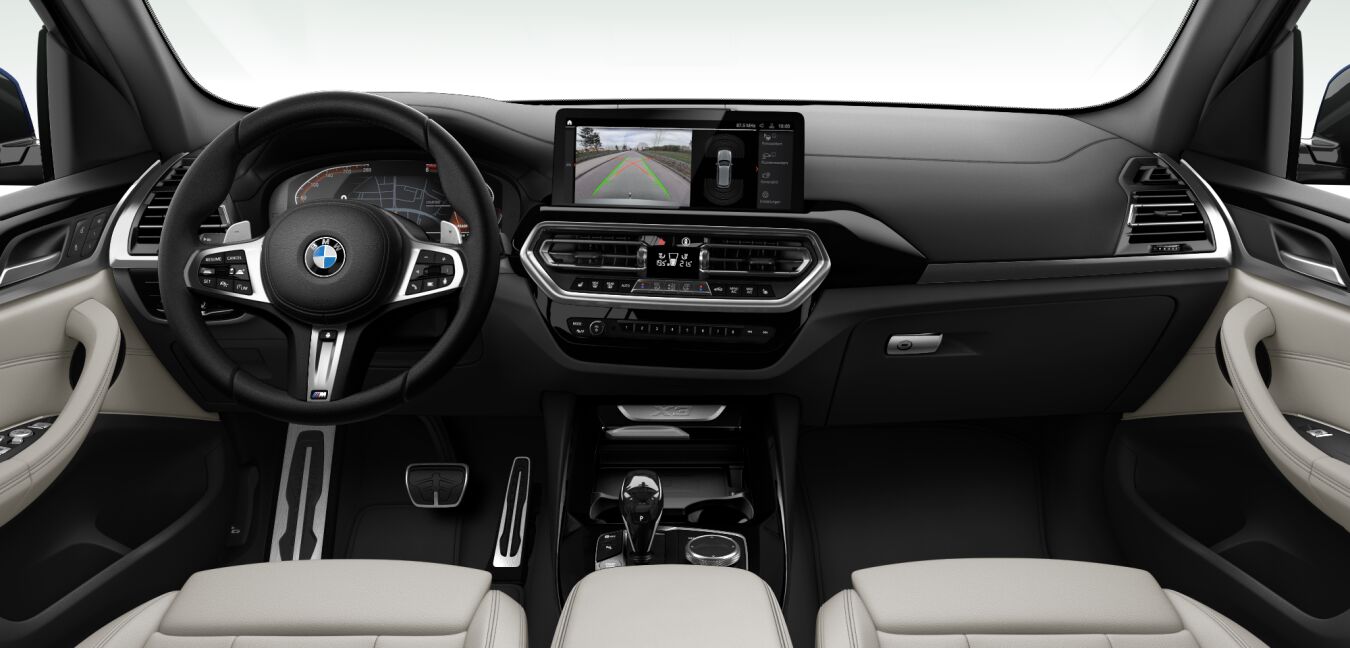 BMW BMW X im Innenraum von vorne