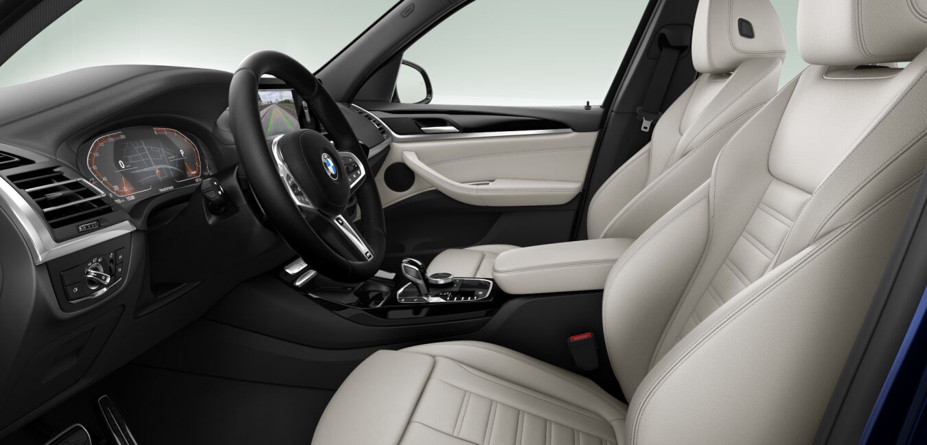 BMW BMW X im Innenraum seitlich