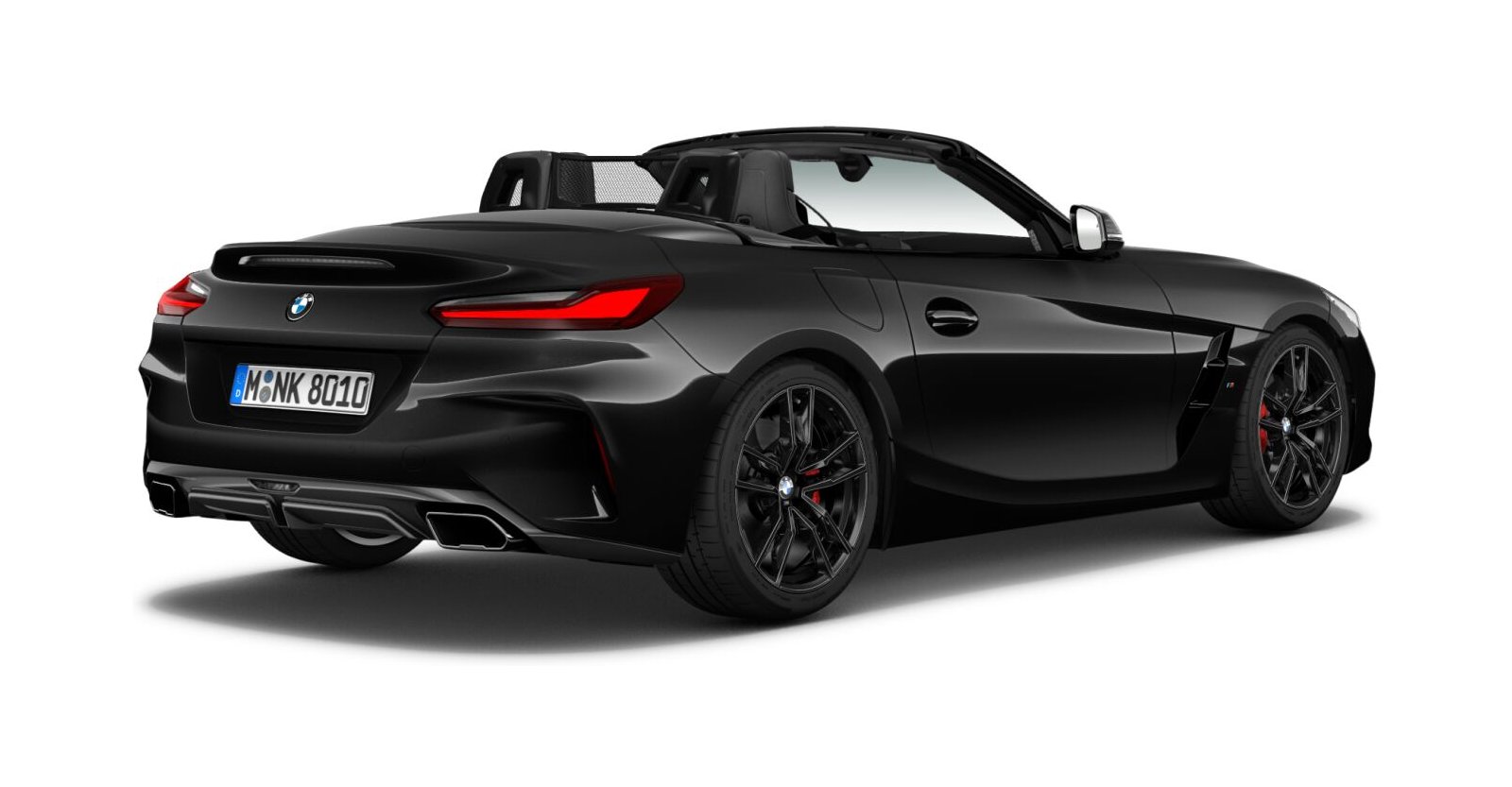 BMW BMW Z in Schwarz von hinten BMW BMW Z in Schwarz von hinten