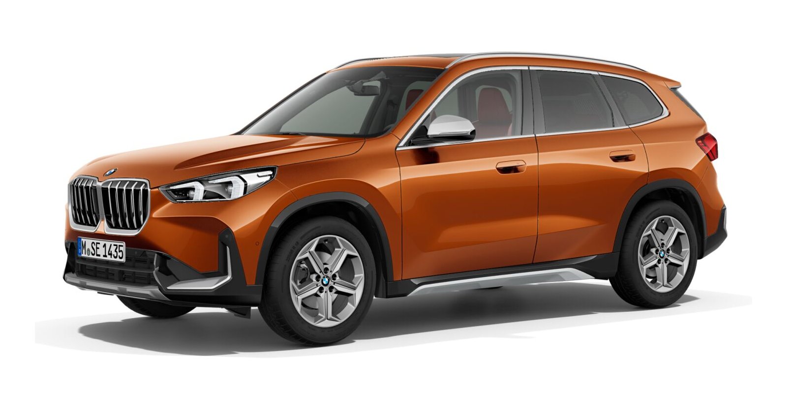 BMW BMW X in Orange von vorne BMW BMW X in Orange von vorne