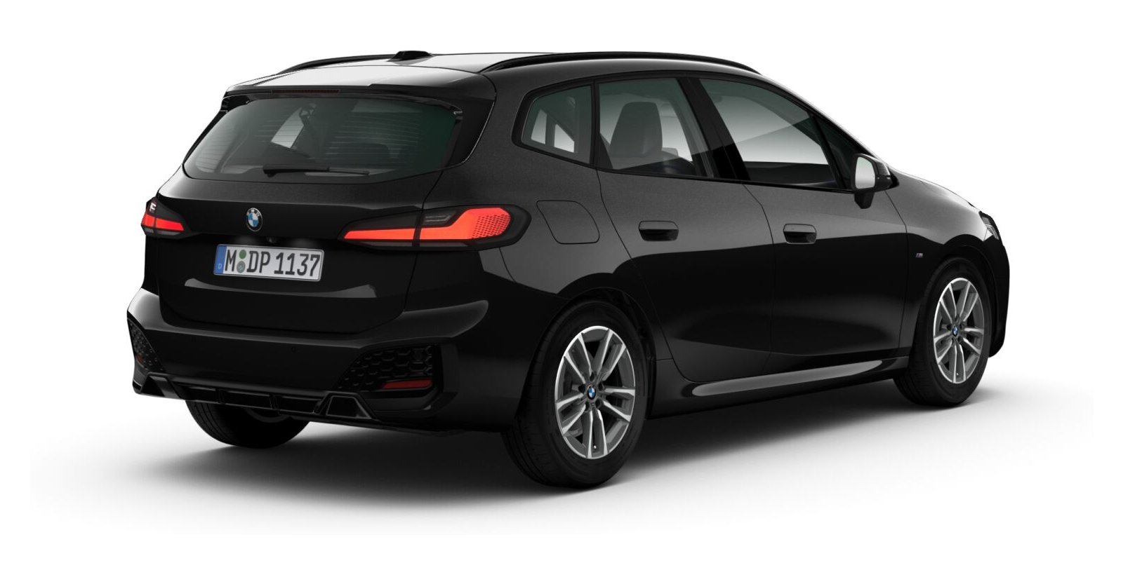 BMW BMW 2er in Schwarz von hinten BMW BMW 2er in Schwarz von hinten