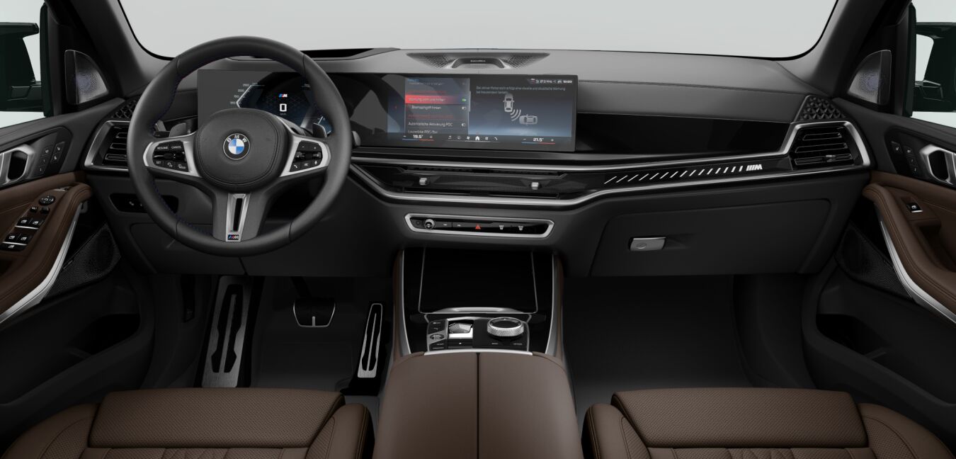 BMW BMW X im Innenraum von vorne