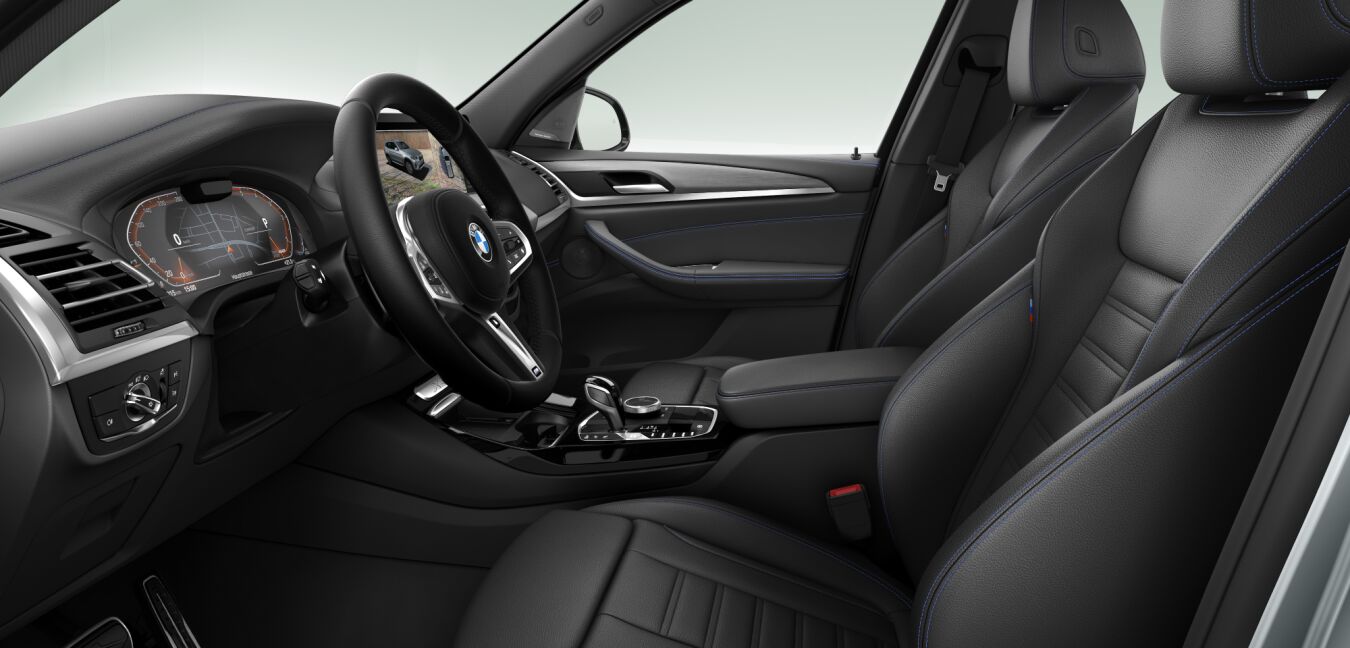BMW BMW X im Innenraum seitlich