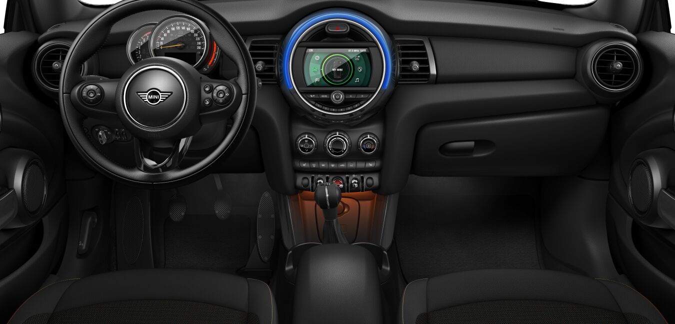 MINI MINI 3-Türer im Innenraum von vorne MINI MINI 3-Türer im Innenraum von vorne