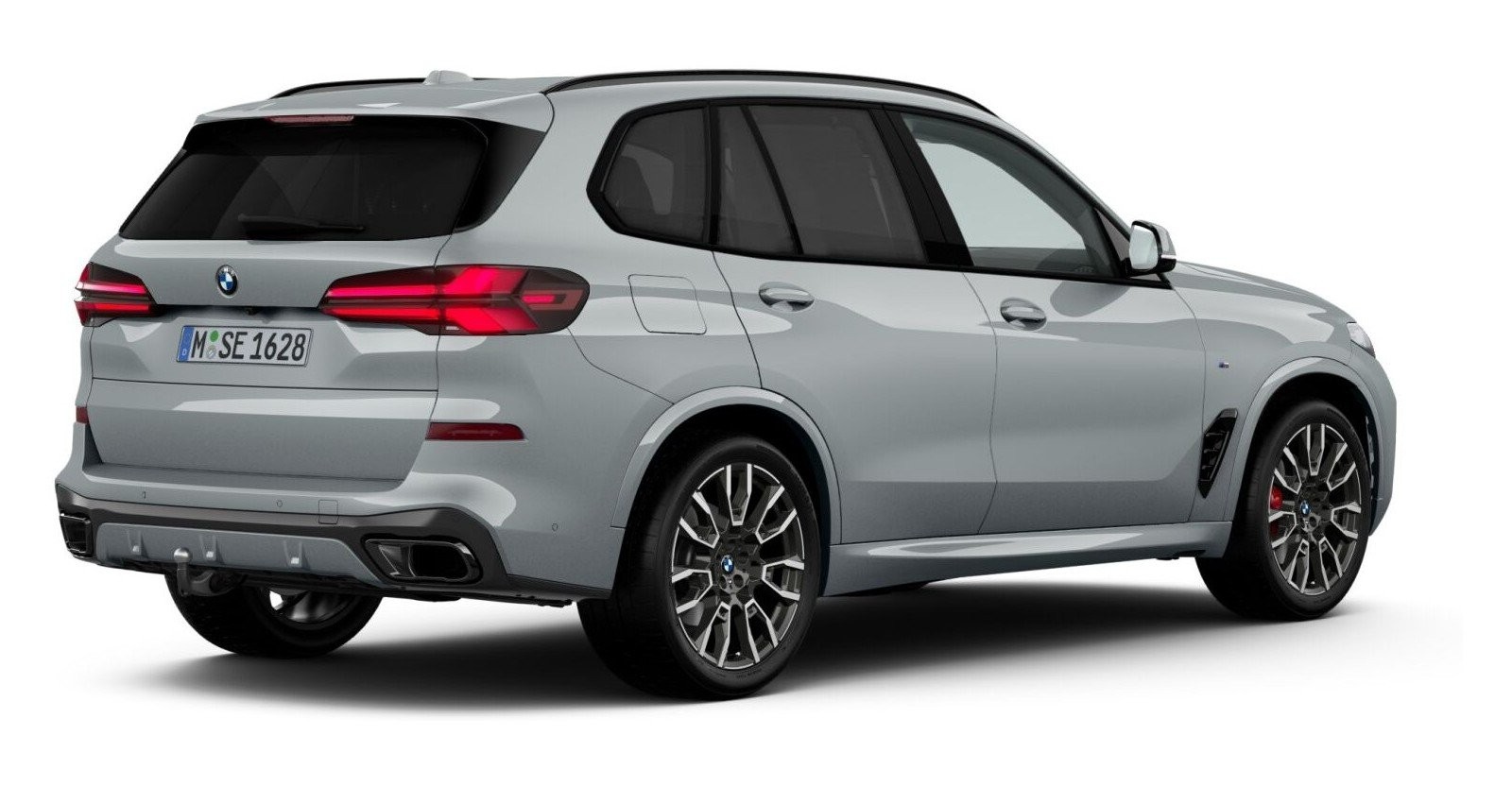 BMW BMW X in Grau von hinten BMW BMW X in Grau von hinten