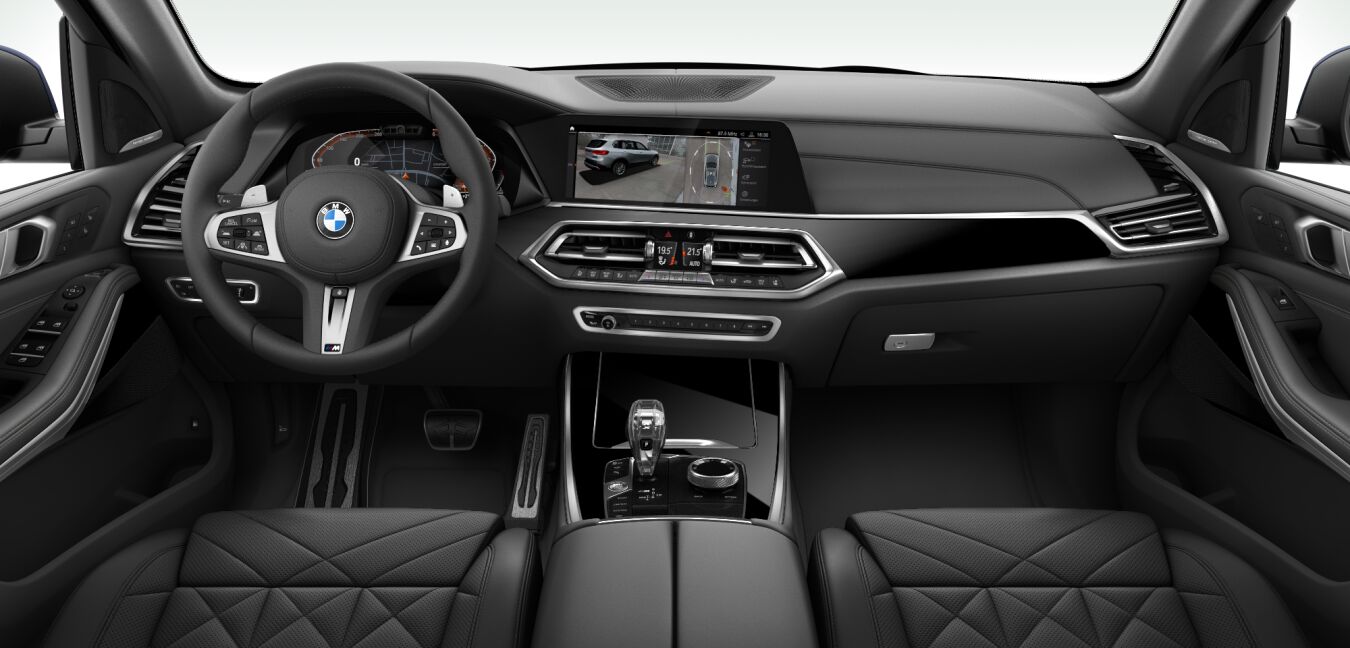 BMW BMW X im Innenraum von vorne
