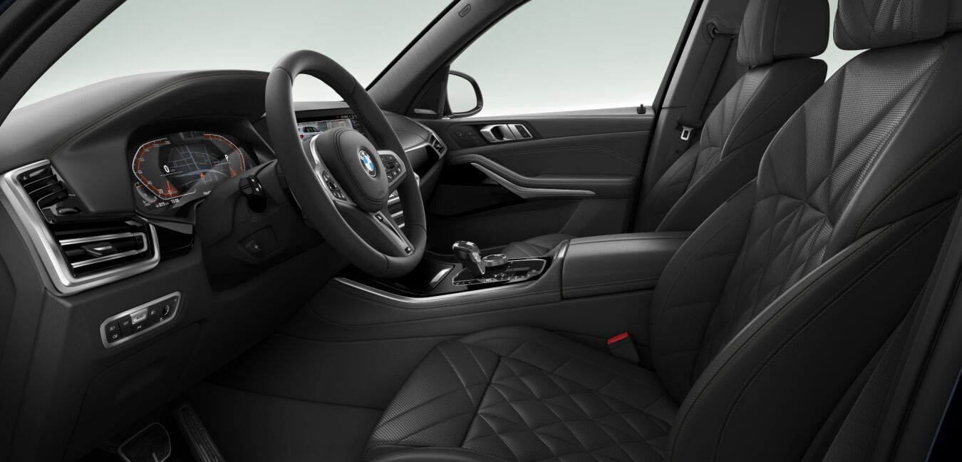BMW BMW X im Innenraum seitlich