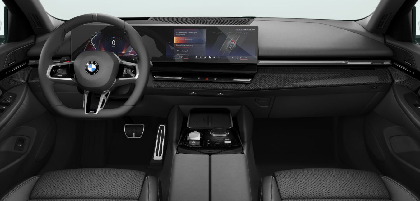 BMW BMW 5er im Innenraum von vorne BMW BMW 5er im Innenraum von vorne