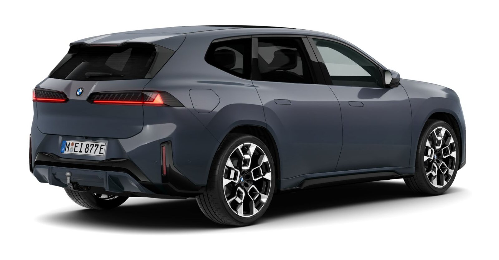 BMW BMW I in Grau von hinten