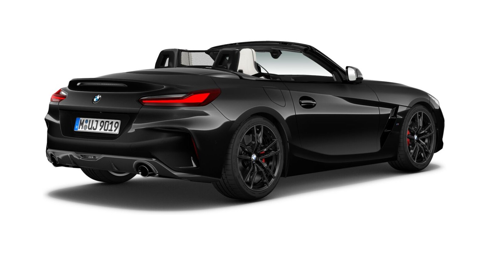 BMW BMW Z in Schwarz von hinten BMW BMW Z in Schwarz von hinten