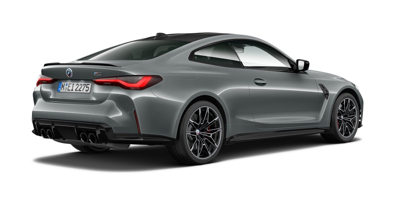 BMW BMW M in Grau von hinten BMW BMW M in Grau von hinten