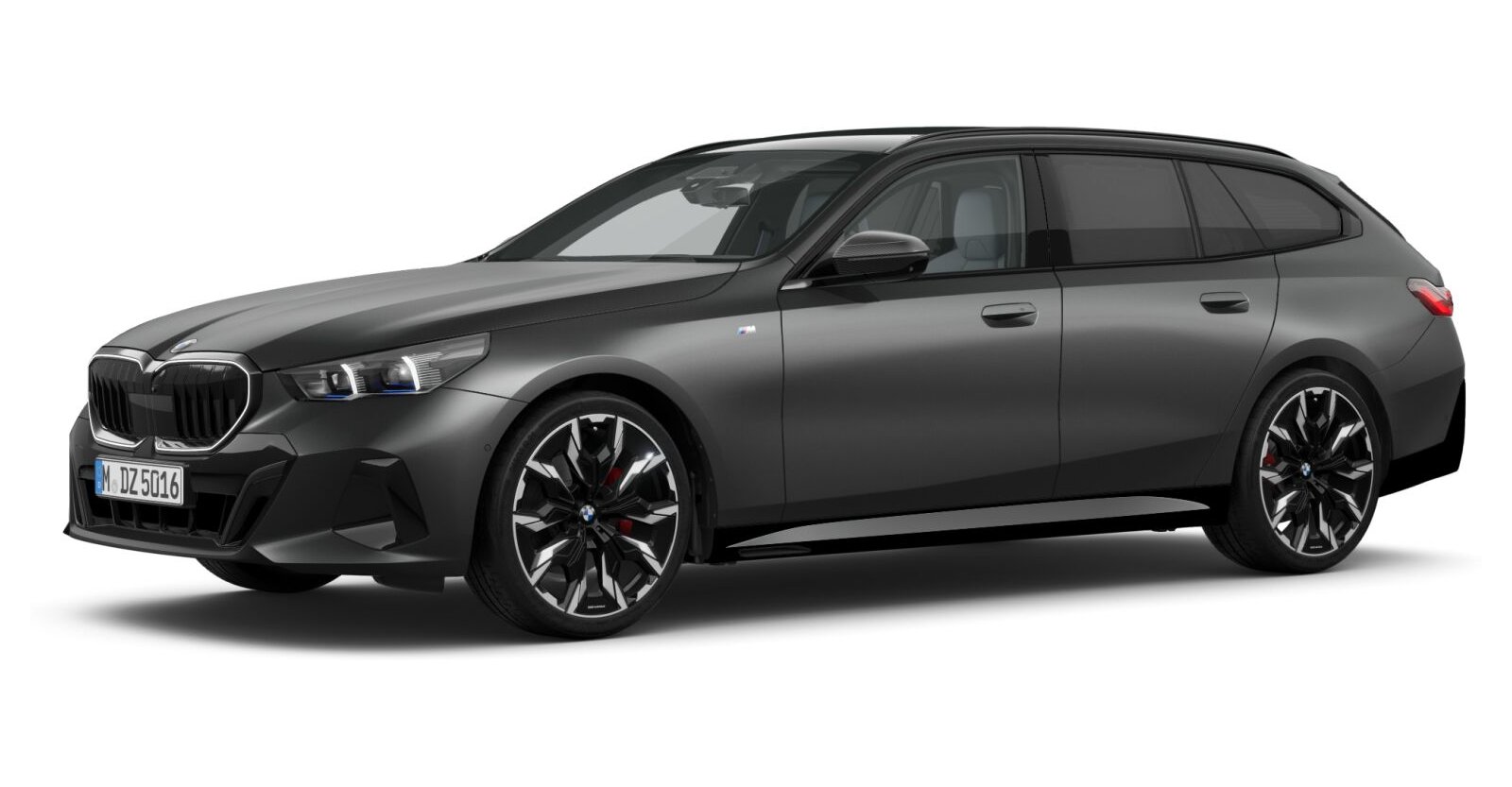 BMW 520d xDrive Touring in Grau von vorne BMW 520d xDrive Touring in Grau von vorne