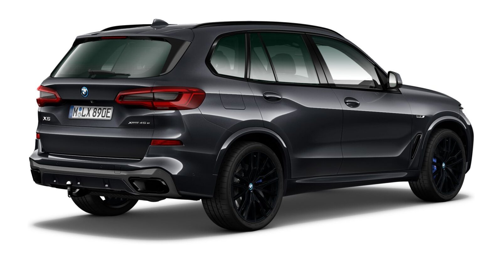 BMW BMW X in Grau von hinten BMW BMW X in Grau von hinten