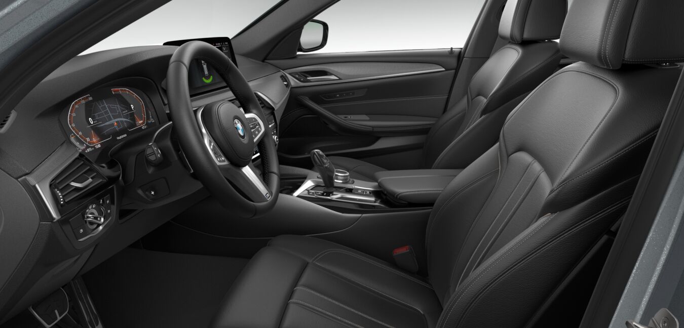 BMW BMW 5er im Innenraum seitlich
