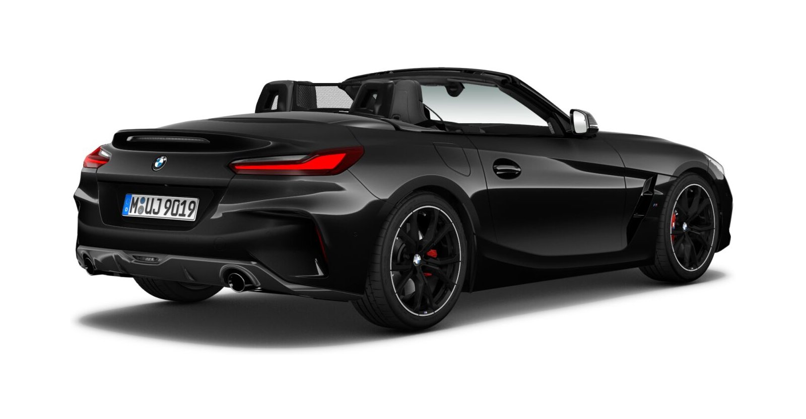 BMW BMW Z in Schwarz von hinten BMW BMW Z in Schwarz von hinten